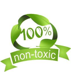 100% non-toxic cleaning